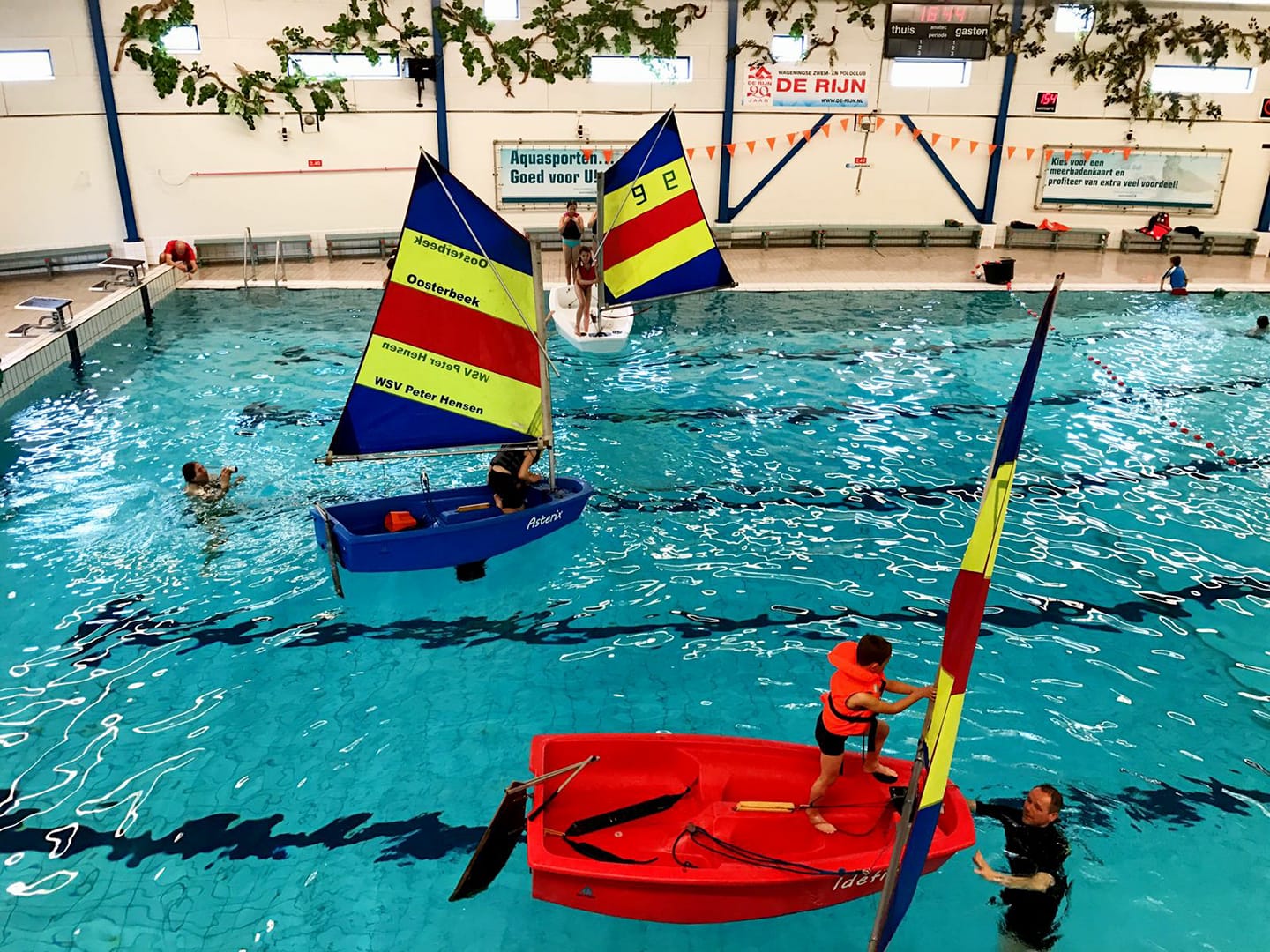 zwembadles Peter hensen